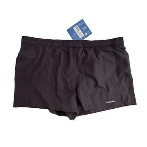 Patagonia Long Haulers Shorts Black Polyester XL